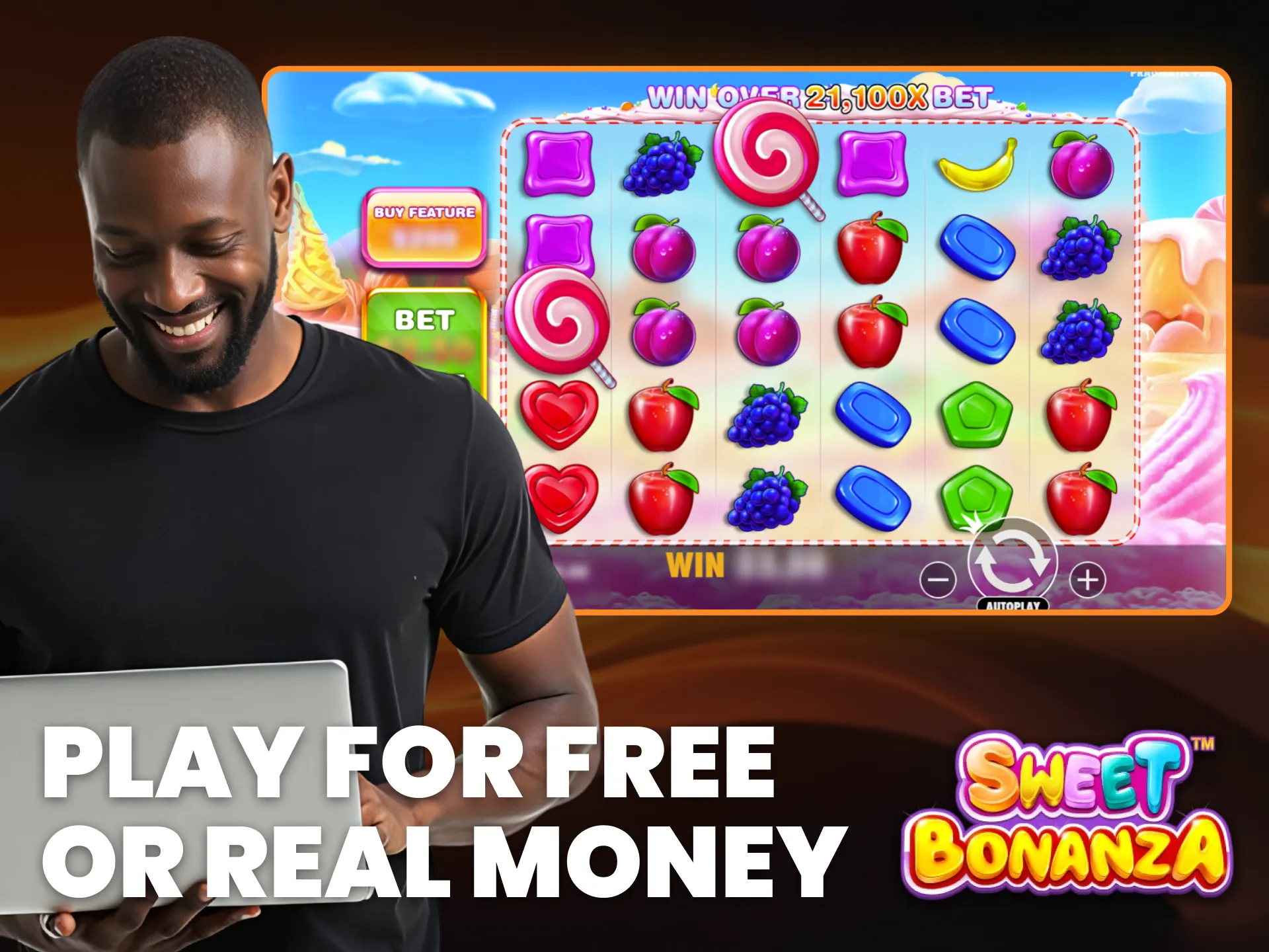 Explore the skill of playing Sweet Bonanza for free or with real money.