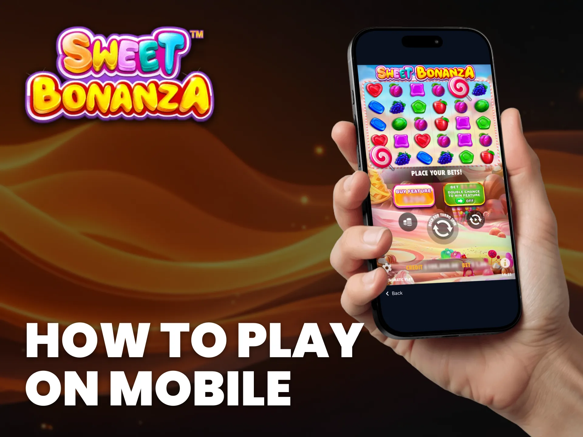 Discover the art of playing Sweet Bonanza on your smartphone.
