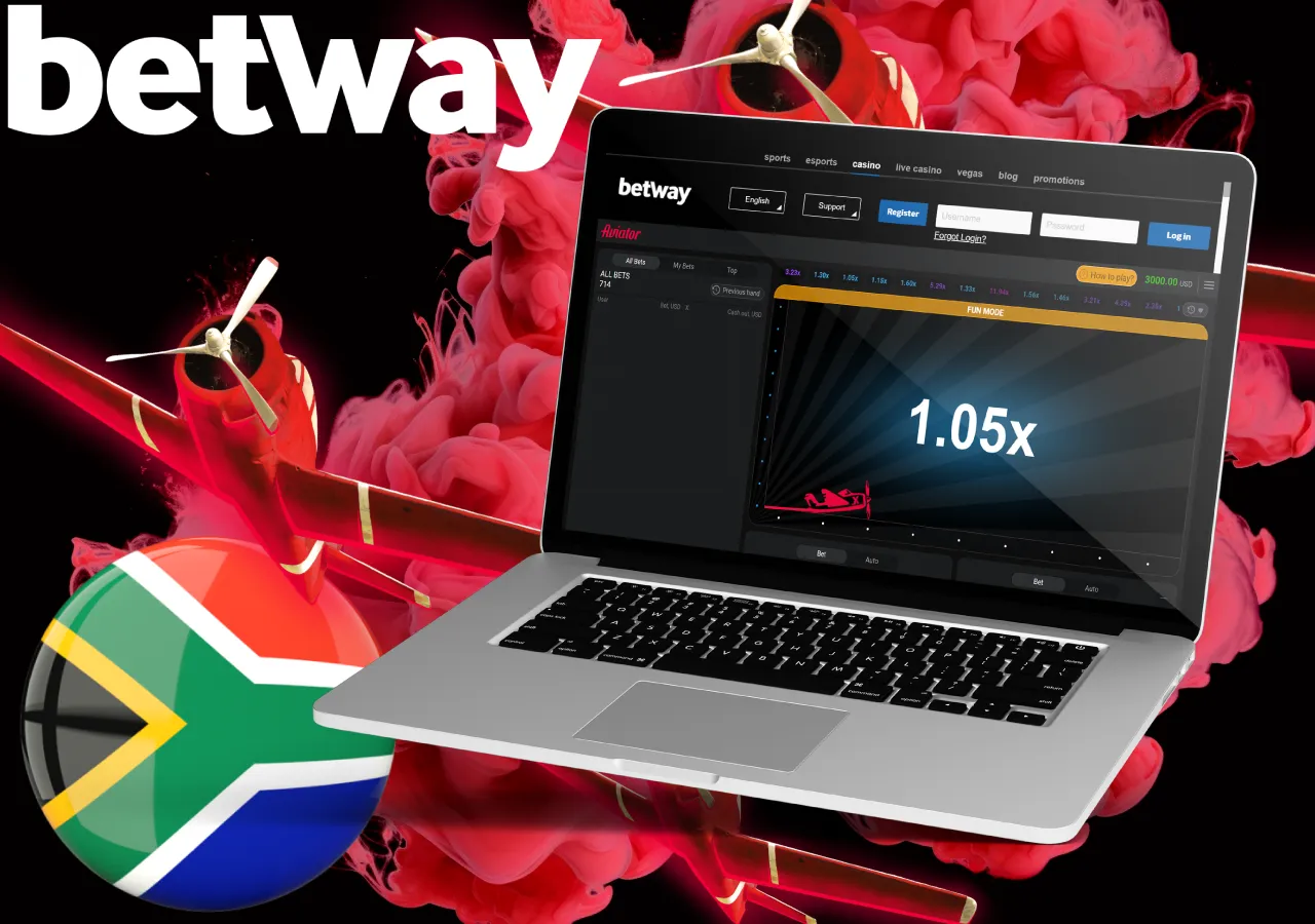 Follow simple steps to register your Aviator account in South Africa.