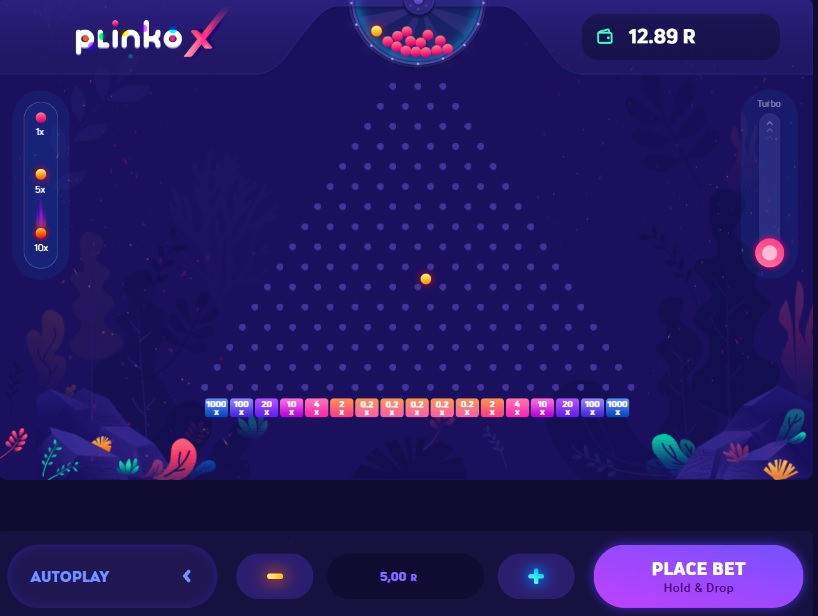 Play Plinko for free on mobile devices anywhere in Africa.